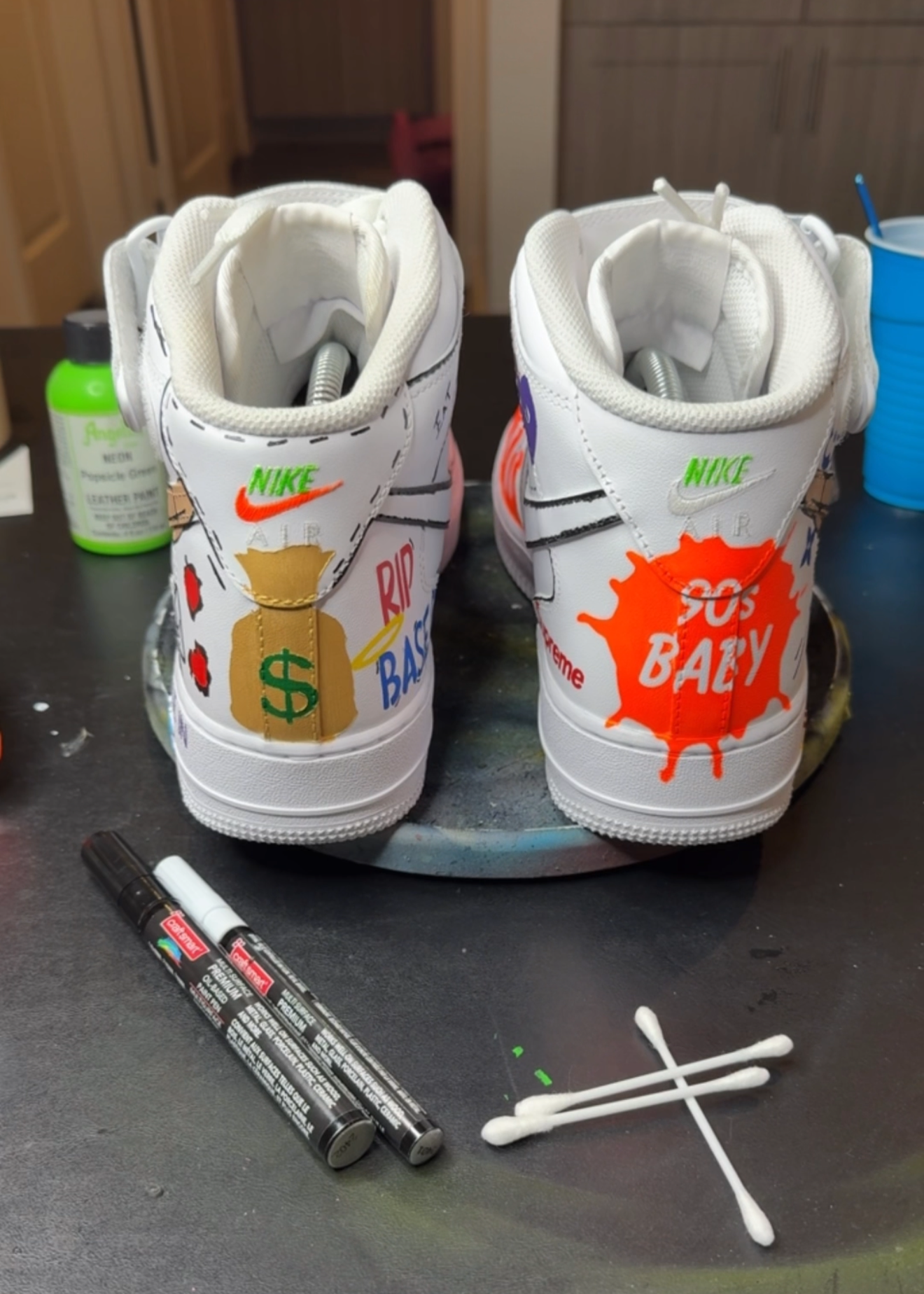 OG Kush Mid Top AF1
