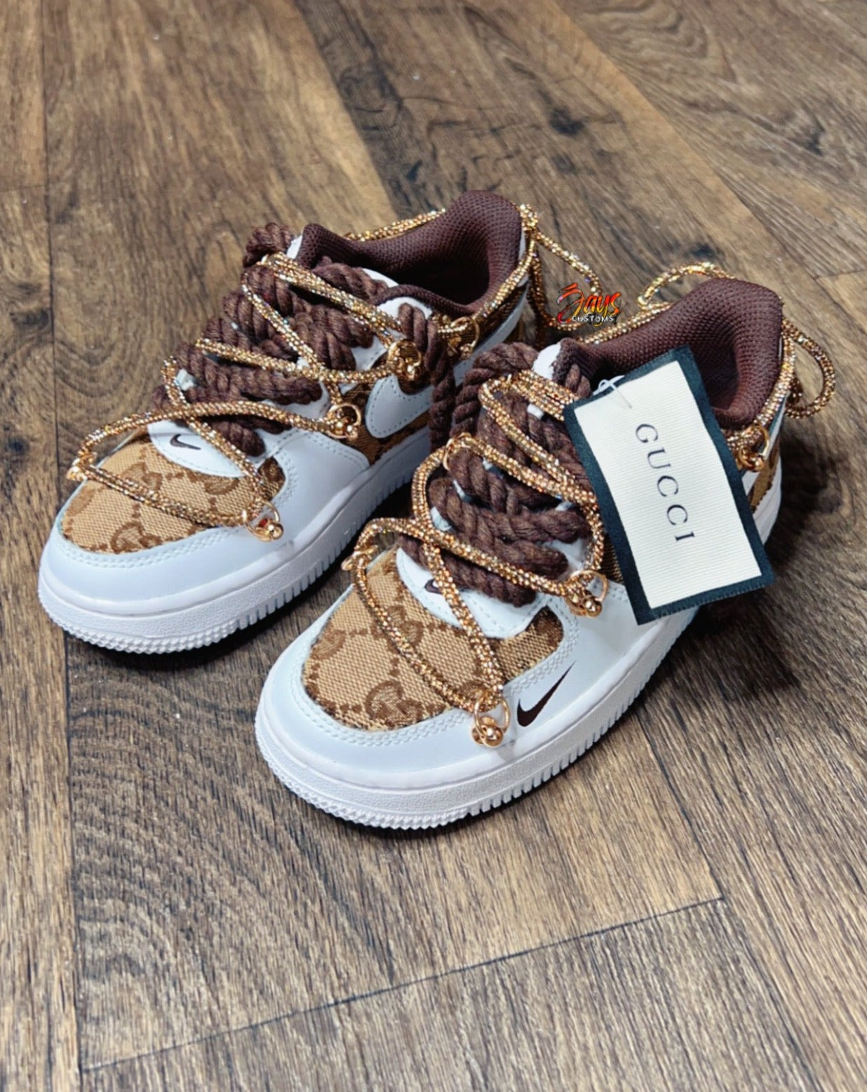 Gucci x Gold Off-White AF1