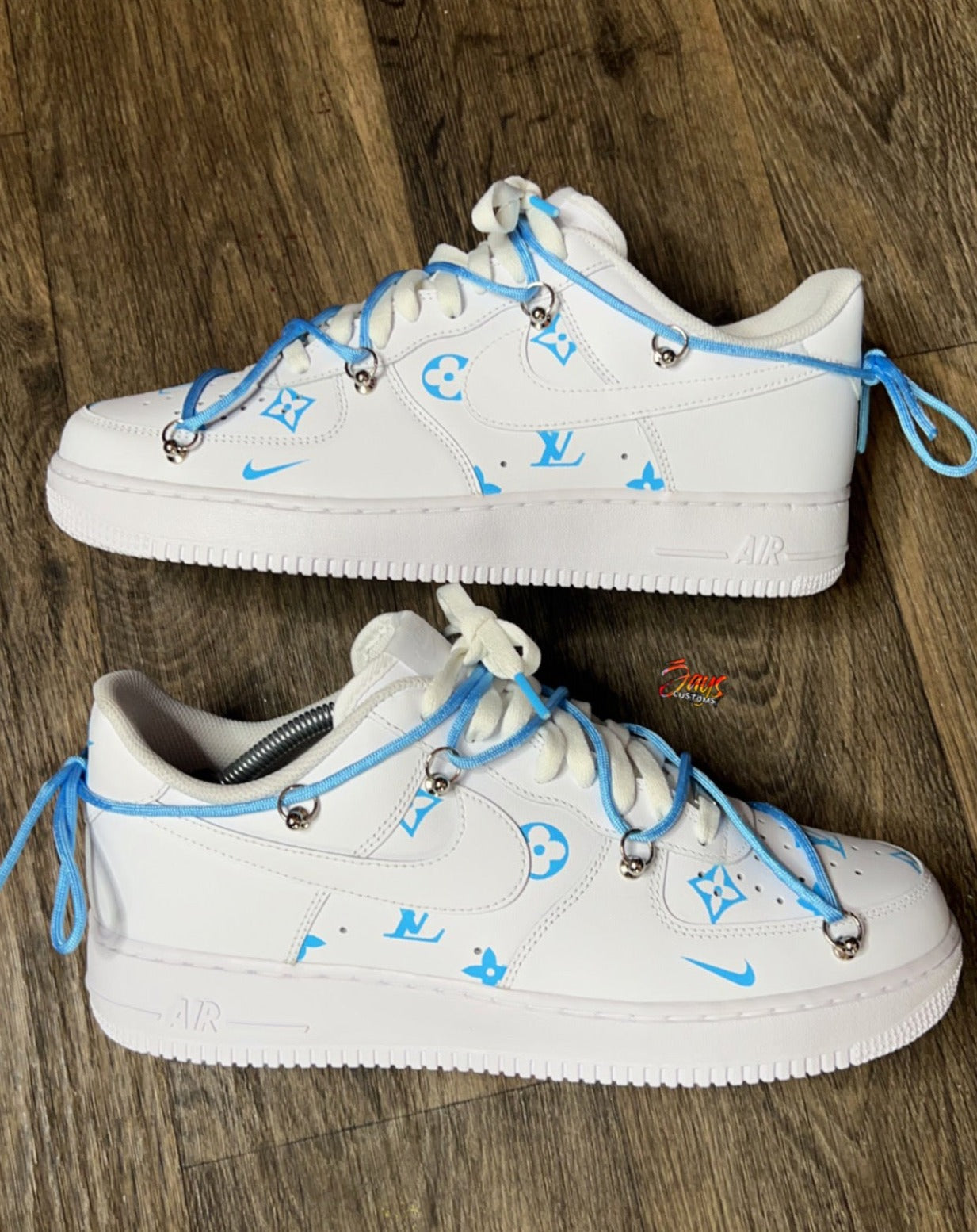 Baby Blue Off-White Custom