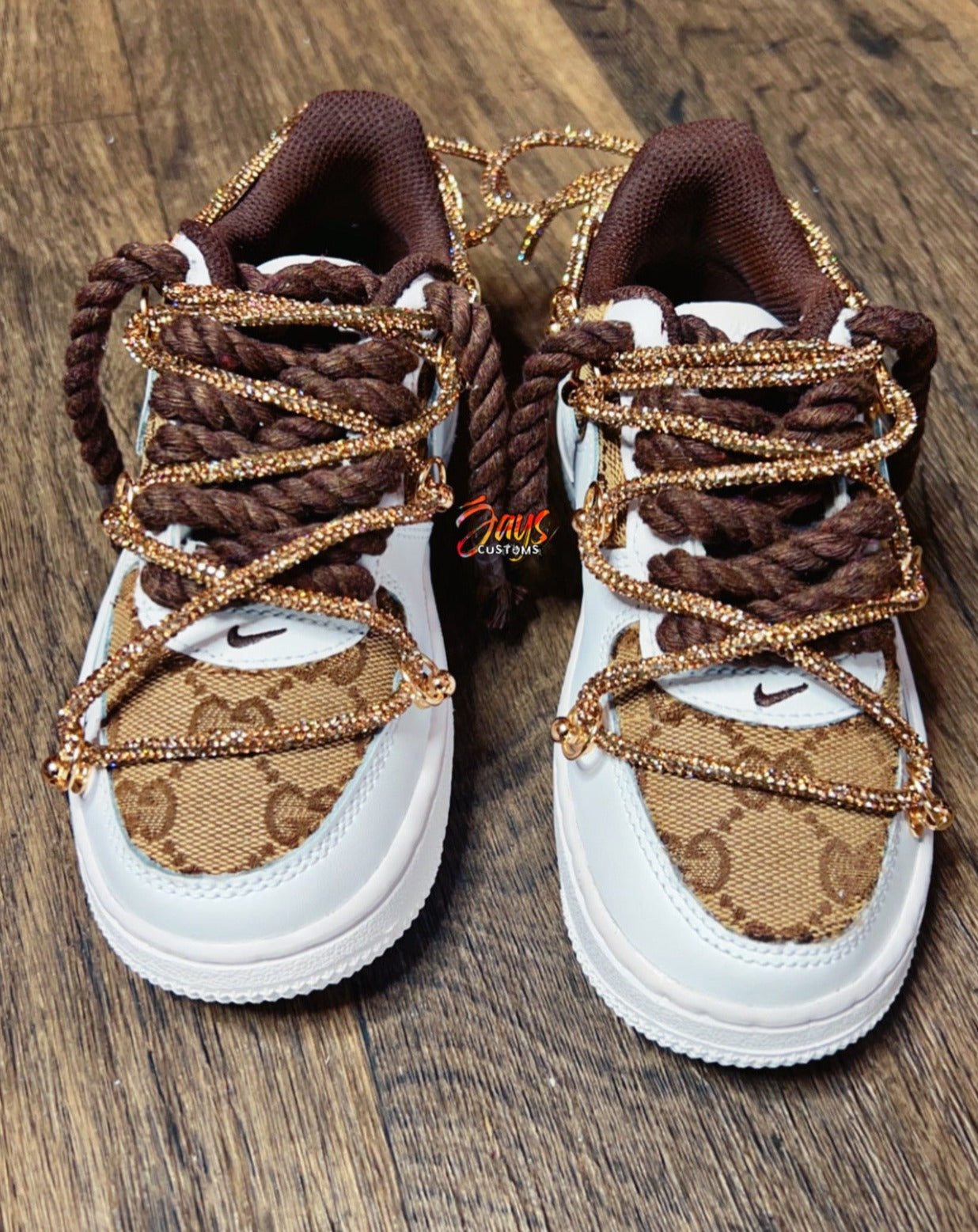 Gucci x Gold Off-White AF1