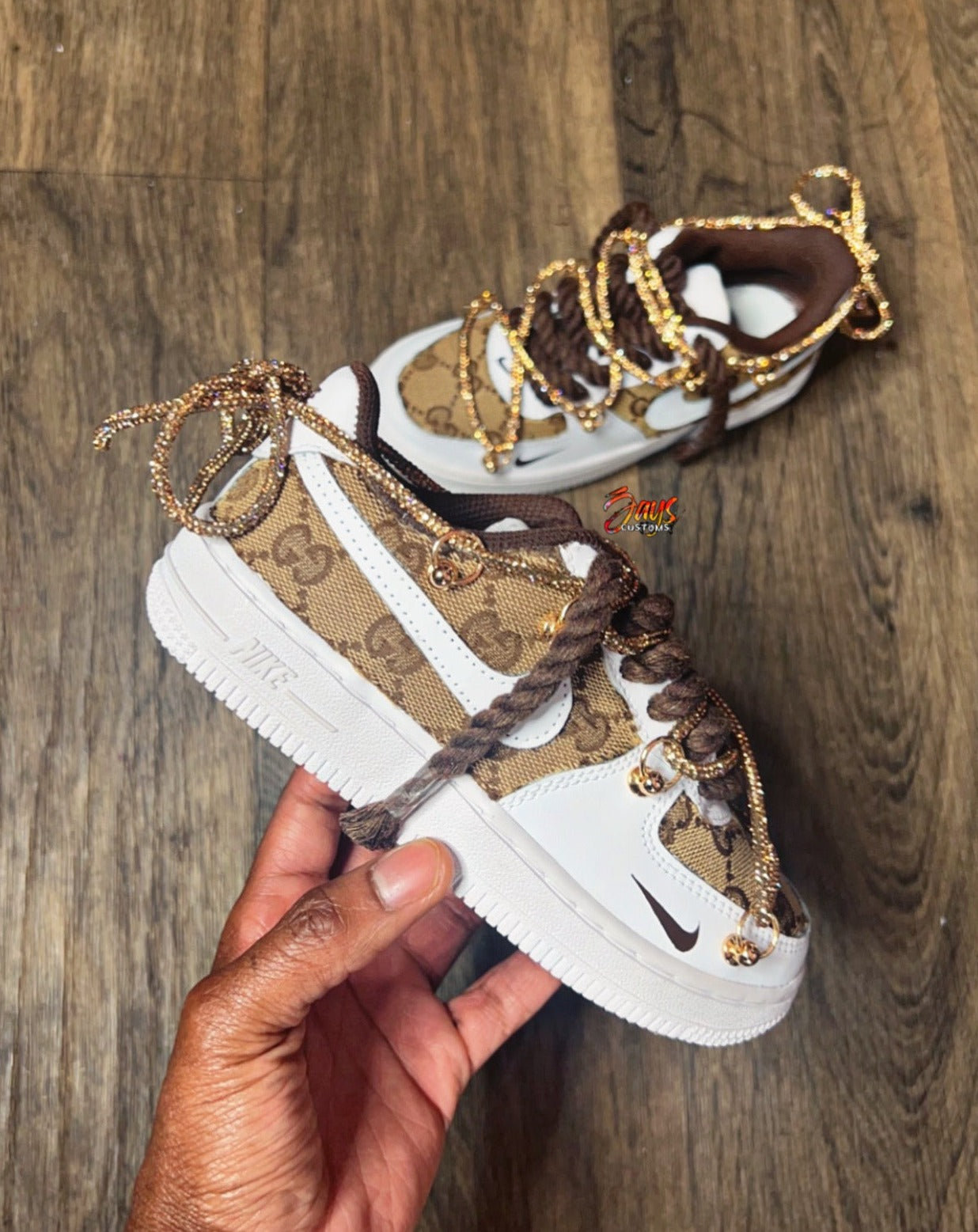 Gucci x Gold Off-White AF1