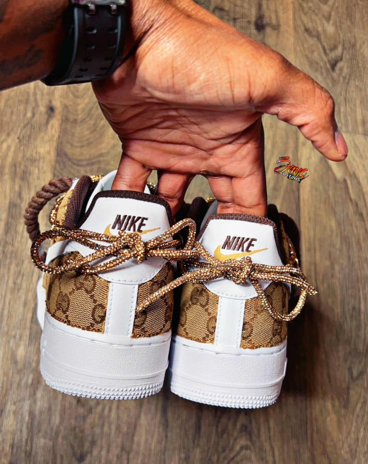Gucci x GOLD Off-White AF1