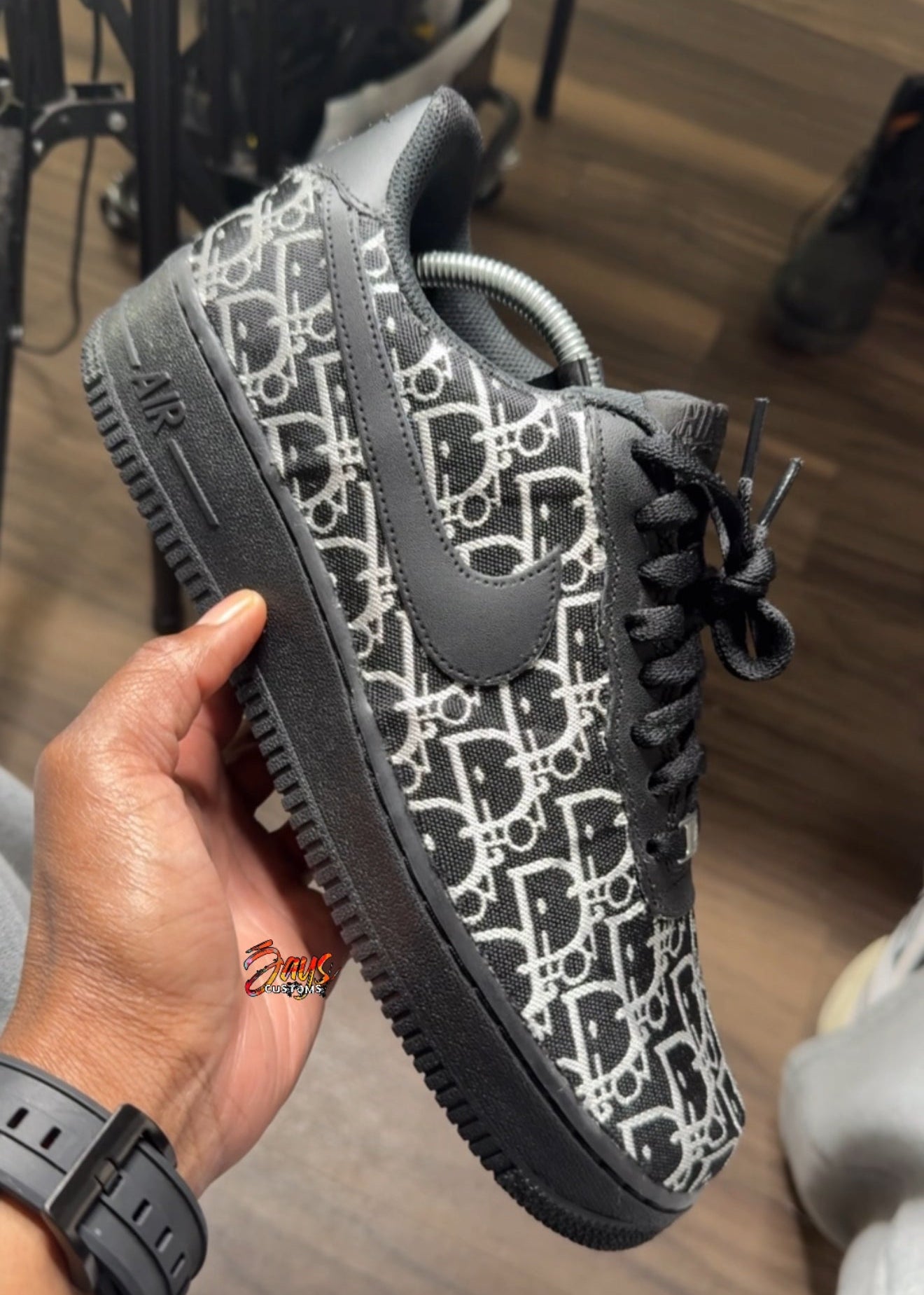 Black Dior AF1