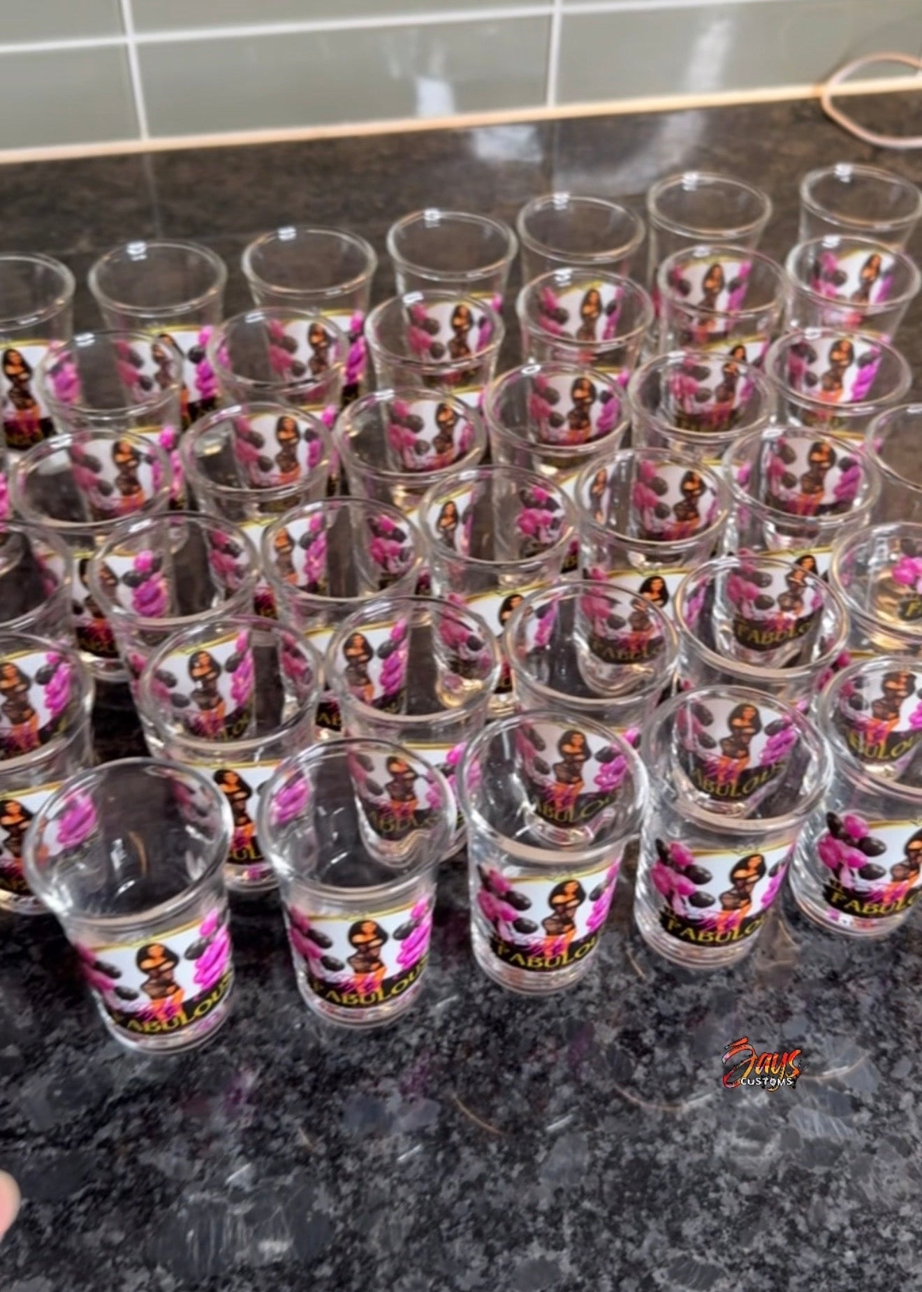 Birthday Shot Glasses