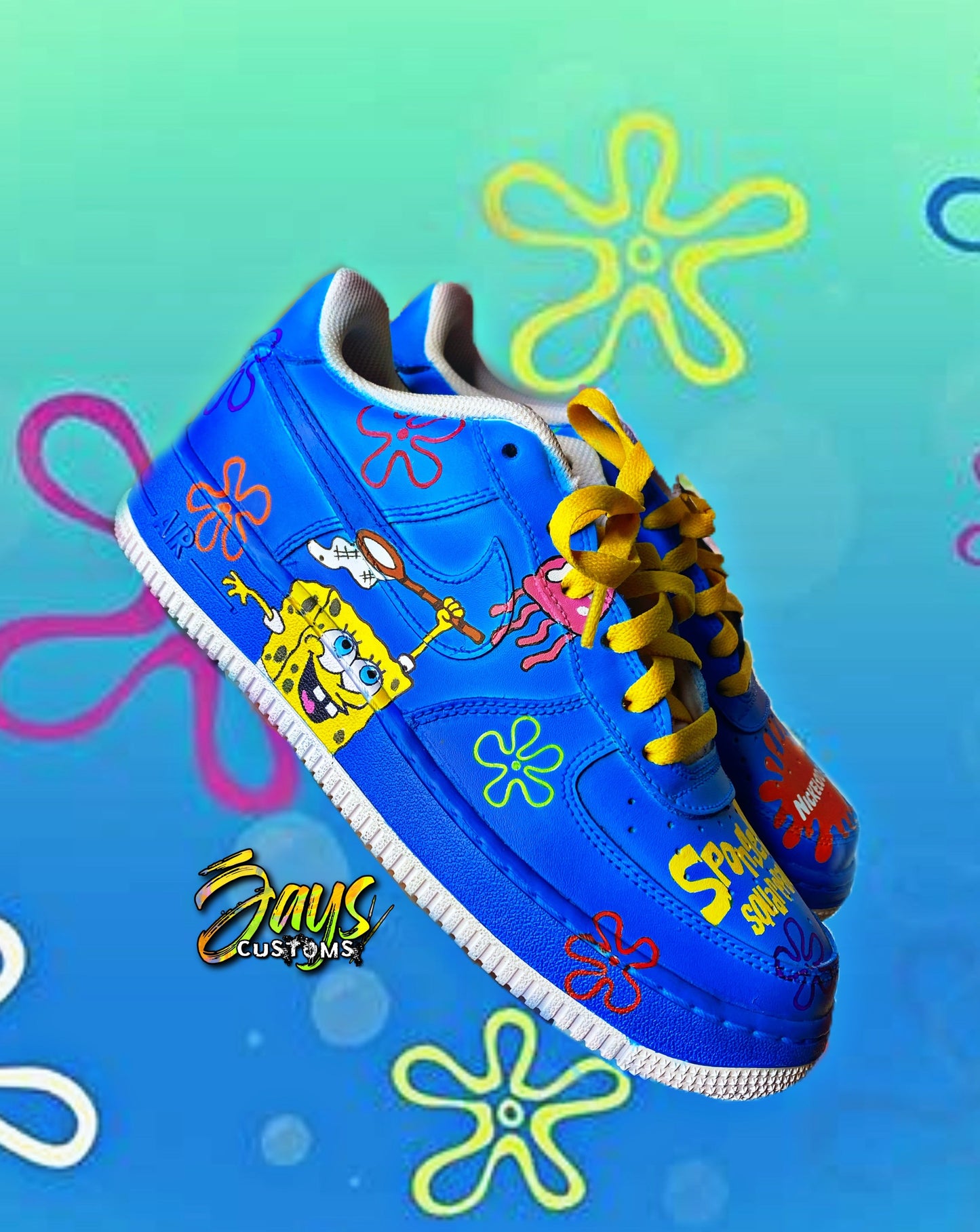 Big Kid's SpongeBob AF1