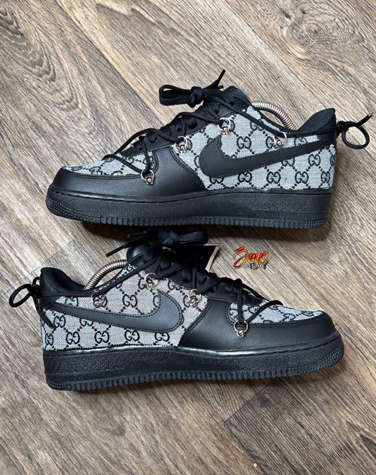 Black Gucci x Off-White AF1