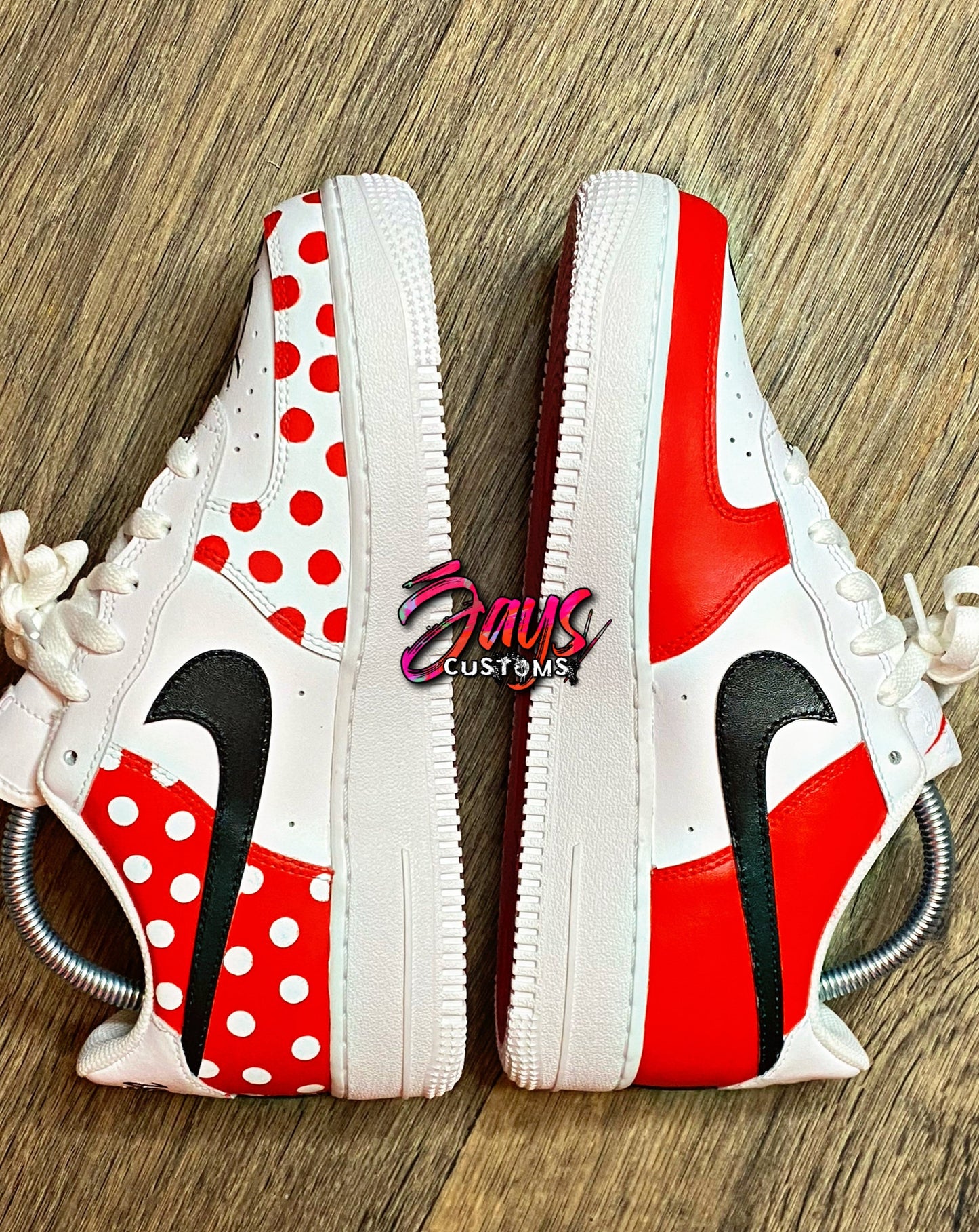Big Kid's Minnie & Mickey Mouse AF1