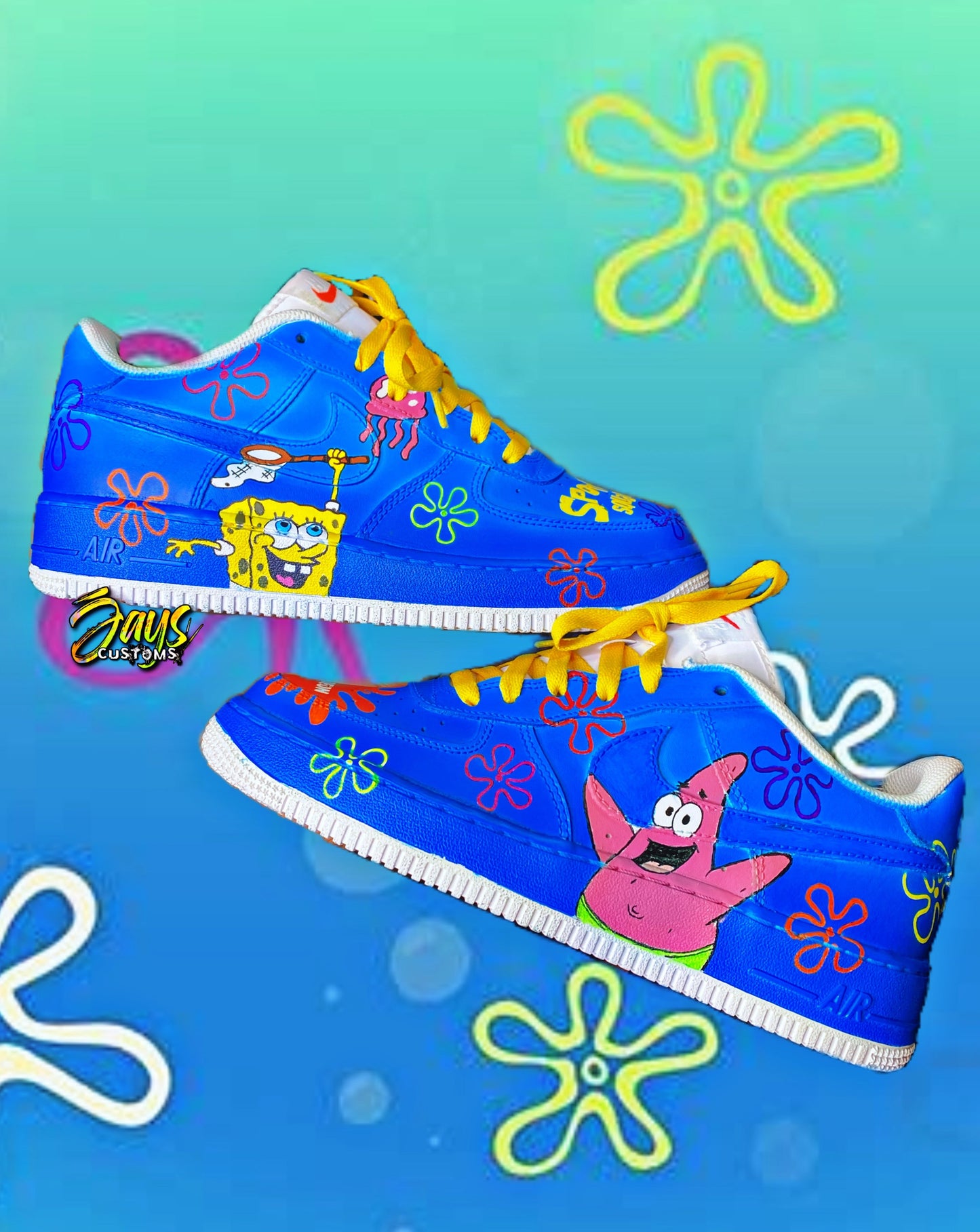 Big Kid's SpongeBob AF1
