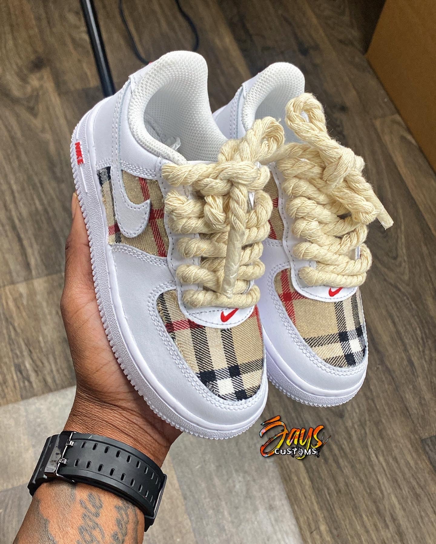 Little Kid's Burberry AF1