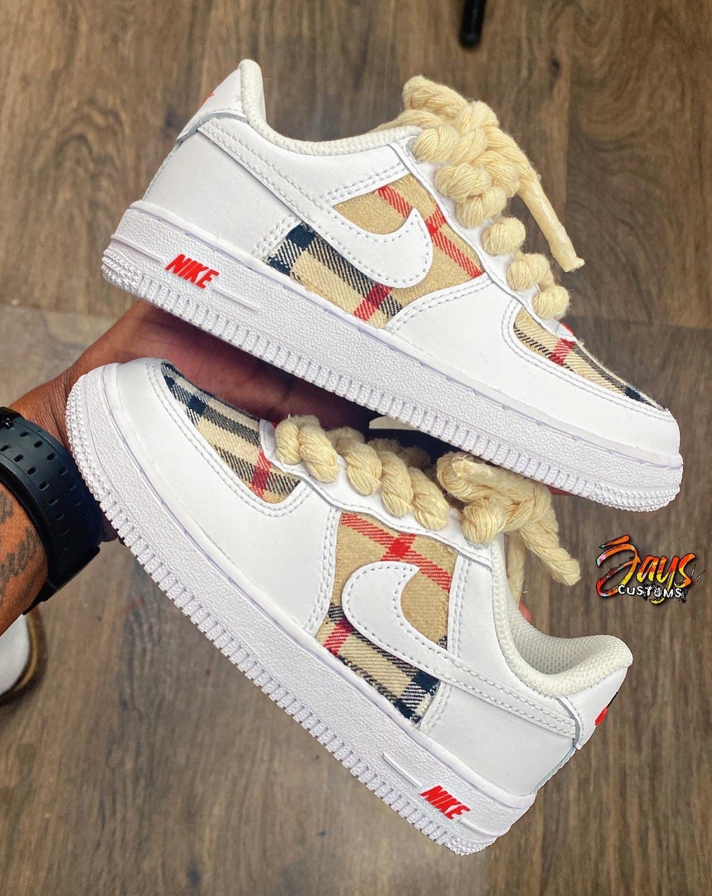 Little Kid's Burberry AF1