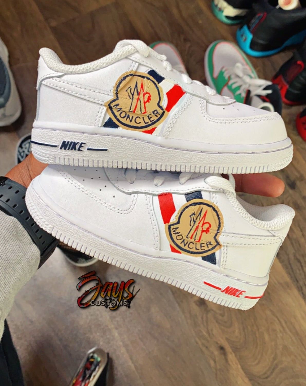 Little Kid's Moncler AF1