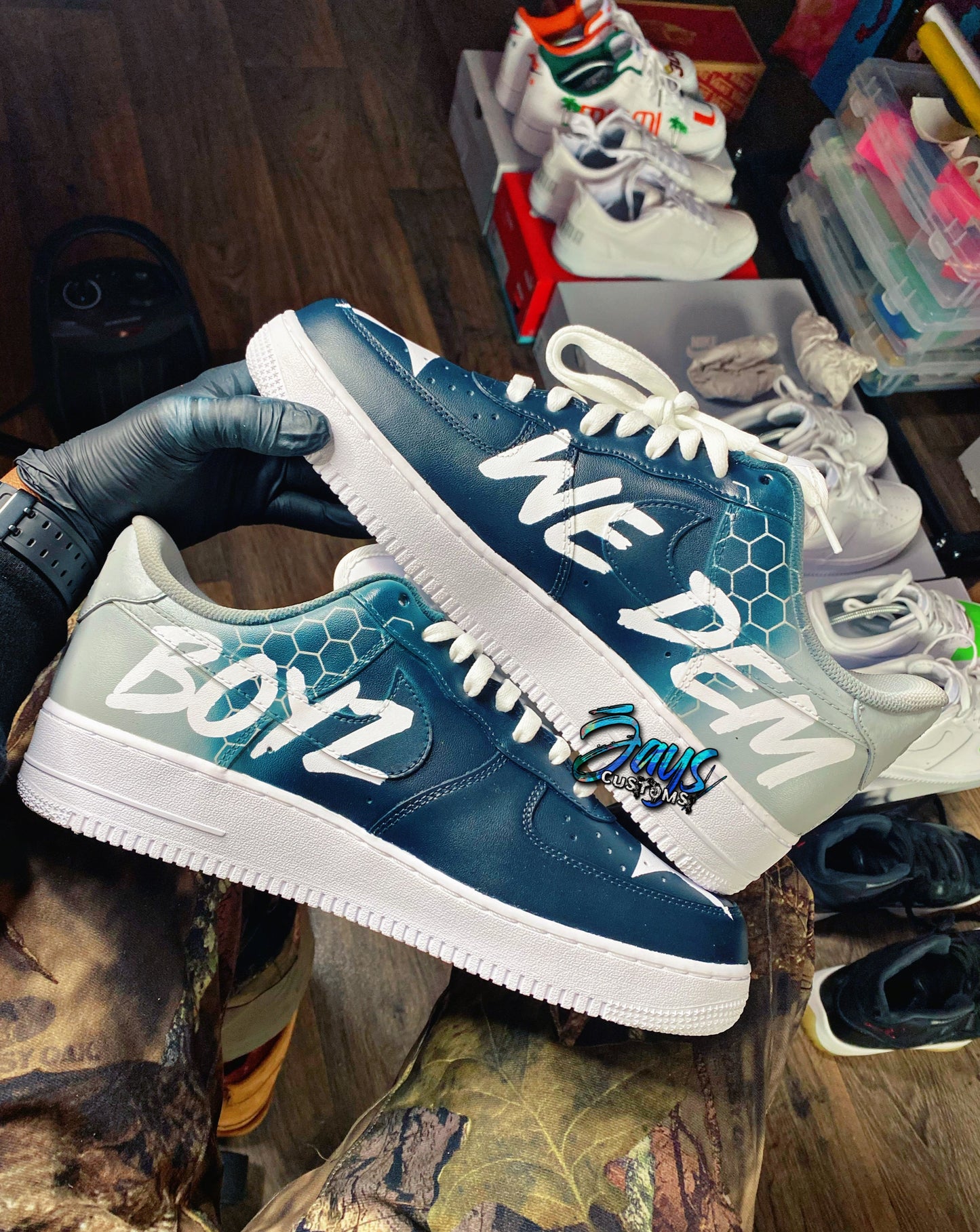 Big Kid's Dallas Cowboys AF1