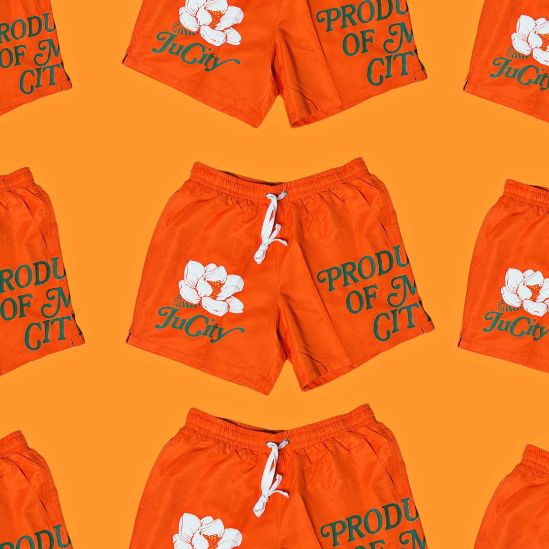 New "PRODUCT OF MY CITY COLLECTION" SHORTS