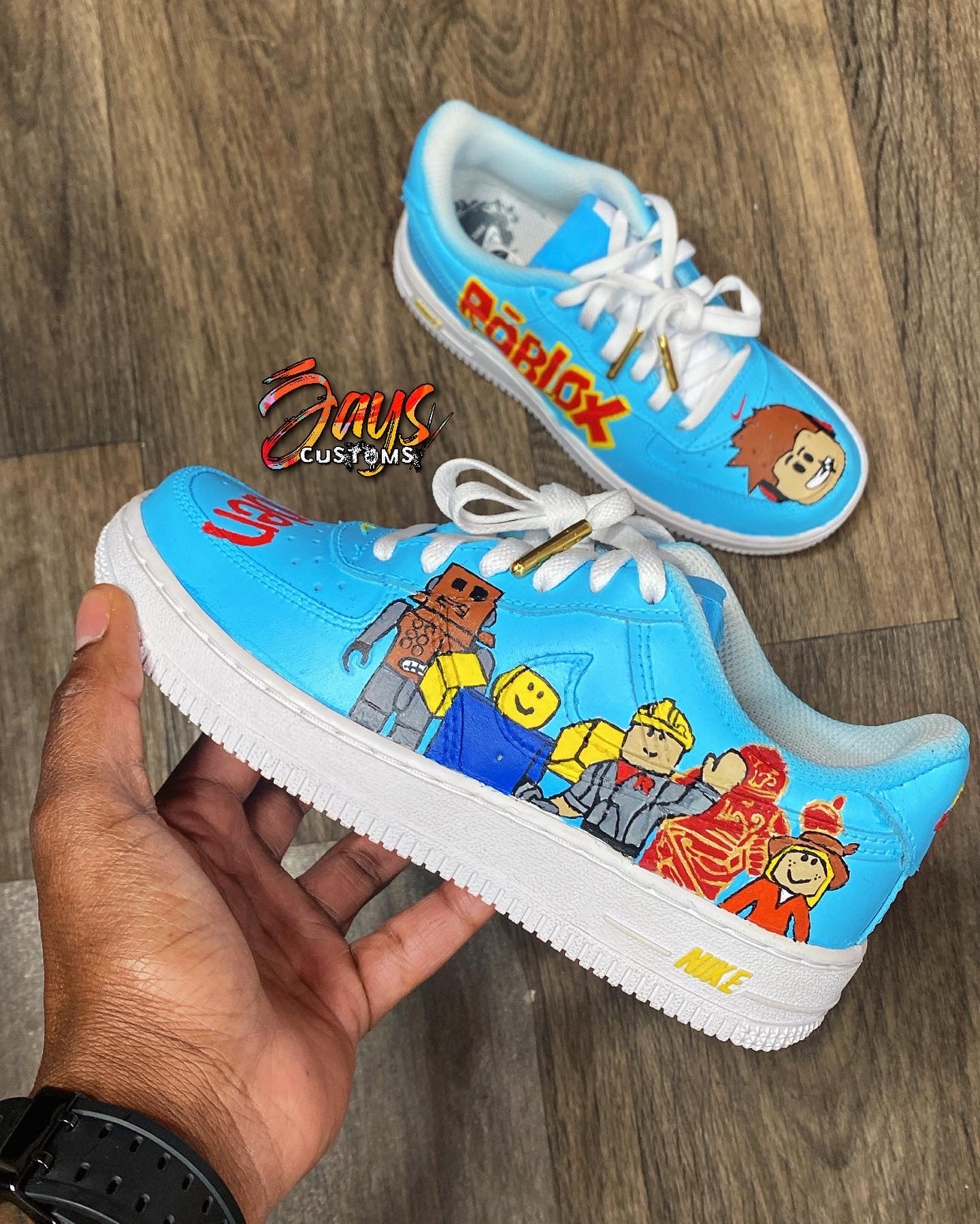 Little Kid's Roblox AF1 – Jays.Customs LLC