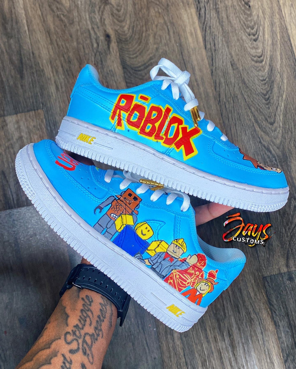 Little Kid's Roblox AF1 – Jays.Customs LLC