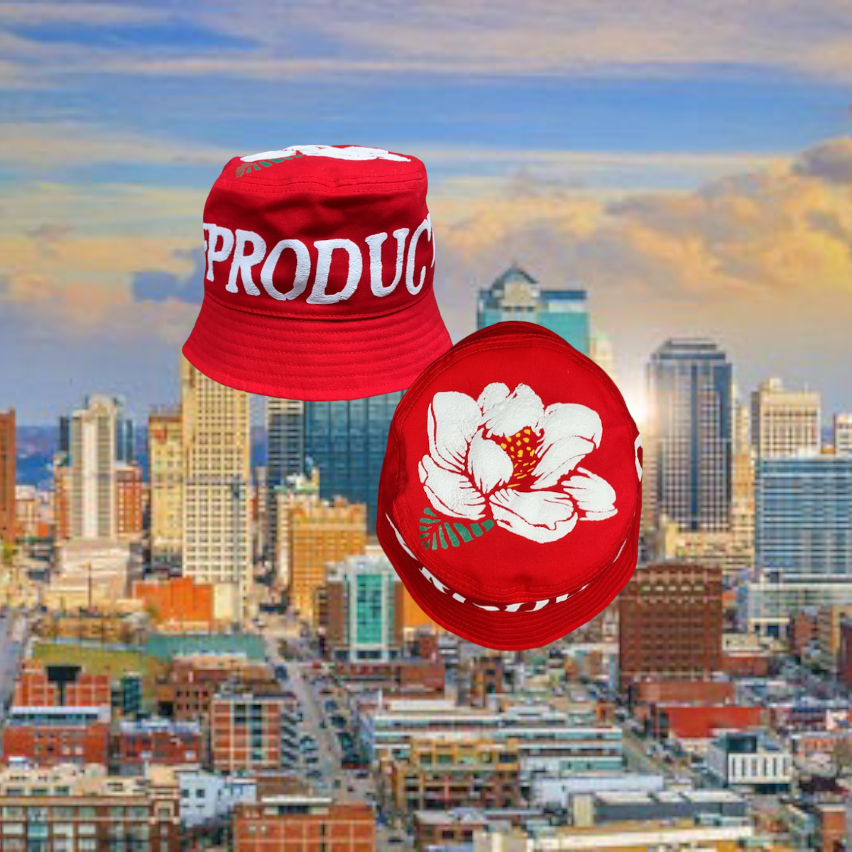 "PRODUCT OF MY CITY" Bucket Hat